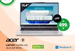 Expert acer LAPTOP | ASPIRE LITE (AL15-45P-R0TQ) aanbieding