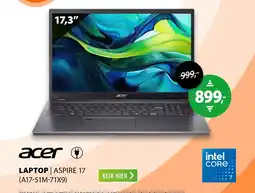 Expert acer LAPTOP | ASPIRE 17 (A17-51M-71X9) aanbieding