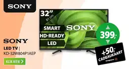 Expert Sony led tv kd-32w804p1aep aanbieding