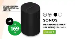 Expert sonos draadloze smart speaker | era 100 sl aanbieding