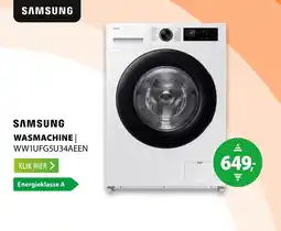 Expert Samsung wasmachine | WW1UFG5U34AEEN aanbieding