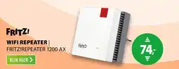 Expert fritz! repeater 1200 ax aanbieding