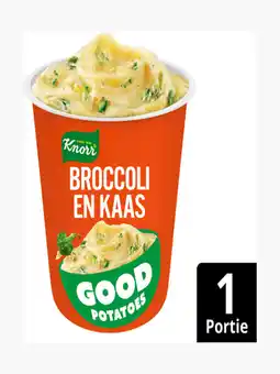 Flink Knorr Good potatoes broccoli en kaas aanbieding