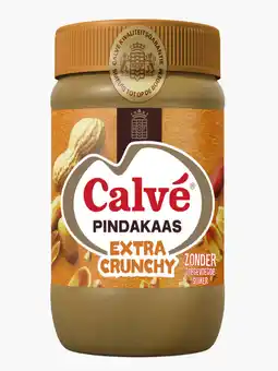 Flink Calvé Pindakaas extra crunchy aanbieding