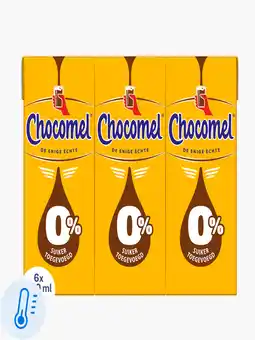 Flink Chocomel 0% suiker toegevoegd chocolademelk 6-pack aanbieding