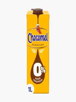 Flink Chocomel 0% suiker toegevoegd chocolademelk aanbieding
