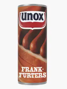 Flink Unox Frankfurters aanbieding