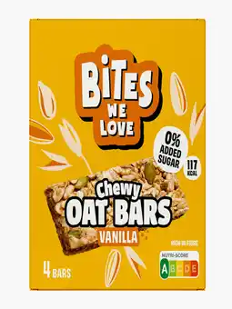 Flink BitesWeLove Chewy oat bar vanilla aanbieding