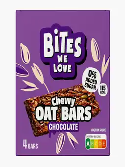 Flink BitesWeLove Chewy oat bar chocolate aanbieding