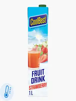 Flink Coolbest Fruitdrink Strawberry aanbieding