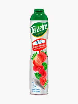 Flink Teissiere Zero Aardbei Framboos Siroop aanbieding