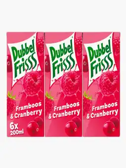 Flink Dubbel Frisss Framboos Cranberry 6-pack aanbieding
