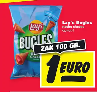 Nettorama Lay's Bugles Nacho Cheese aanbieding