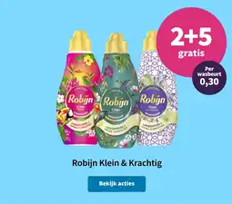 Plein.nl Robijn klein & krachtig aanbieding