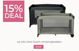 Prenatal Little dutch campingbedden aanbieding
