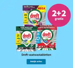 Plein.nl Dreft vaatwastabletten aanbieding