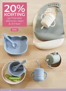 Prenatal Prénatal siliconen eten & drinken aanbieding