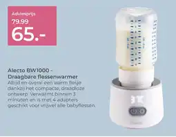 Prenatal Alecto BW1000 - Draagbare flessenwarmer aanbieding
