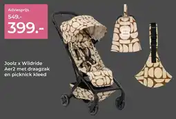 Prenatal joolz x wildride aer2 met draagzak en picknick kleed aanbieding