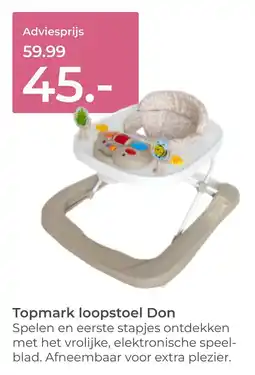 Prenatal Topmark loopstoel don aanbieding
