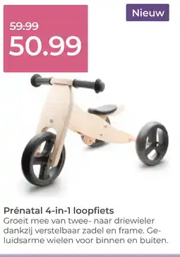 Prenatal Prénatal 4-in-1 loopfiets aanbieding