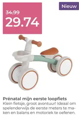 Prenatal Prénatal mijn eerste loopfiets aanbieding