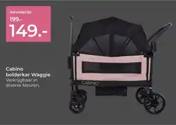 Prenatal Cabino bolderkar Waggie aanbieding
