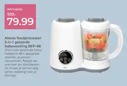 Prenatal Alecto foodprocessor 5-in-1 gezonde babyvoeding BFP-66 aanbieding