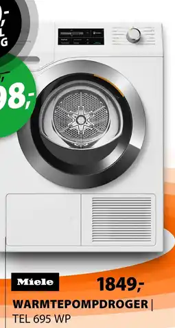 Expert Miele warmtepompdroger tel 695 wp aanbieding