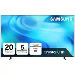MediaMarkt Samsung Ue75u8000h Crystal Uhd - Ultra Hd 4k Led-tv 75 Inch 2026 aanbieding