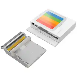 MediaMarkt Polaroid Hi-print 3x3 Pocket Photo Printer + 10 Sheets Fotoprinter aanbieding