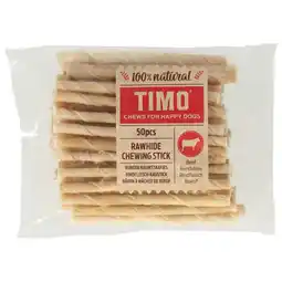 Pets Place Timo Rund Kauwstaafjes Small - Kauwsnacks - 10 cm 50 stuks aanbieding