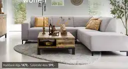 Pronto wonen Hoekbank Alpa aanbieding