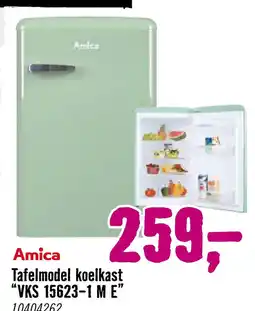 Hornbach Amica Tafelmodel koelkast "VKS 15623-1 M E" aanbieding
