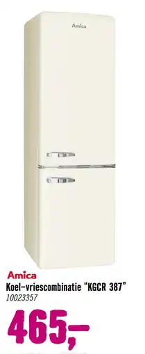 Hornbach Amica koel vriescombinatie kgcr 387 aanbieding