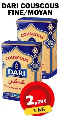 Avantage Supermarkt Dari couscous fine/moyan aanbieding