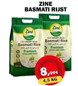 Avantage Supermarkt Zine Basmati Rijst aanbieding
