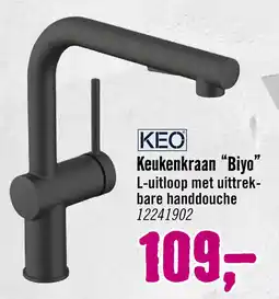 Hornbach KEO Keukenkraan "Biyo" aanbieding