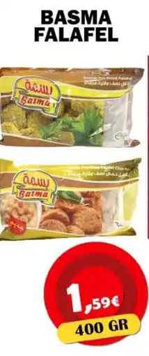 Avantage Supermarkt Basma falafel aanbieding