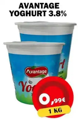 Avantage Supermarkt Avantage yoghurt 3.8% aanbieding