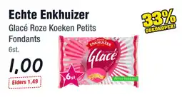 Budget Food Echte Enkhuizer Glacé Roze Koeken Petits Fondants aanbieding