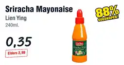 Budget Food Lien ying sriracha mayonaise aanbieding