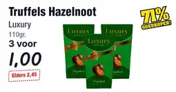 Budget Food Truffels hazelnoot aanbieding