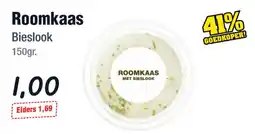 Budget Food Roomkaas met bieslook aanbieding
