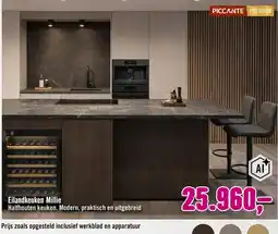 Hornbach Piccante Premium Eilandkeuken Millie aanbieding