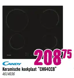 Hornbach Candy keramische kookplaat CH64CCB aanbieding