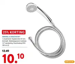 Kluswijs Amarela doucheset aanbieding