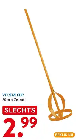 Kluswijs verfmixer aanbieding