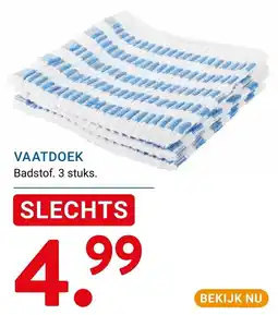 Kluswijs VAATDOEK aanbieding