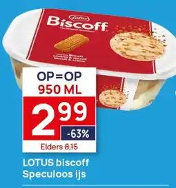 Butlon Lotus biscoff speculoos ijs aanbieding